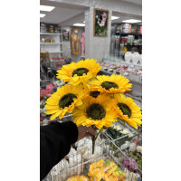 Dekoratif Yapay Ayçiçeği Demet 7'li - 50682 - 